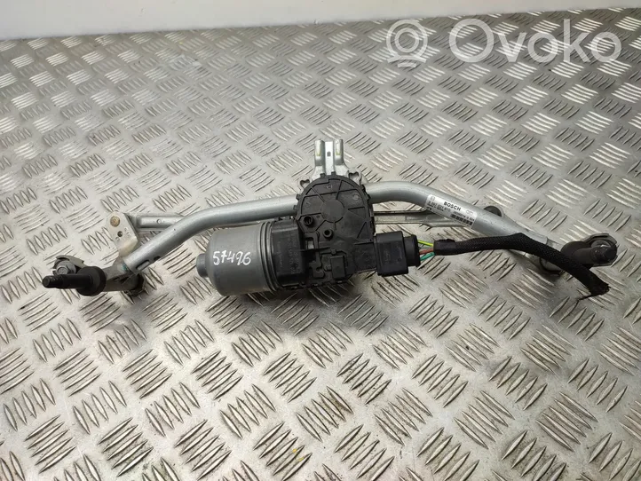 Citroen C3 Motor y varillaje del limpiaparabrisas delantero 9815497780