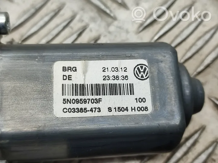 Volkswagen Tiguan Galinis varikliukas langų pakėlėjo 5N0959703F