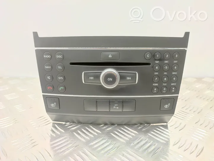 Mercedes-Benz GLK (X204) Unidad delantera de radio/CD/DVD/GPS A2049005980