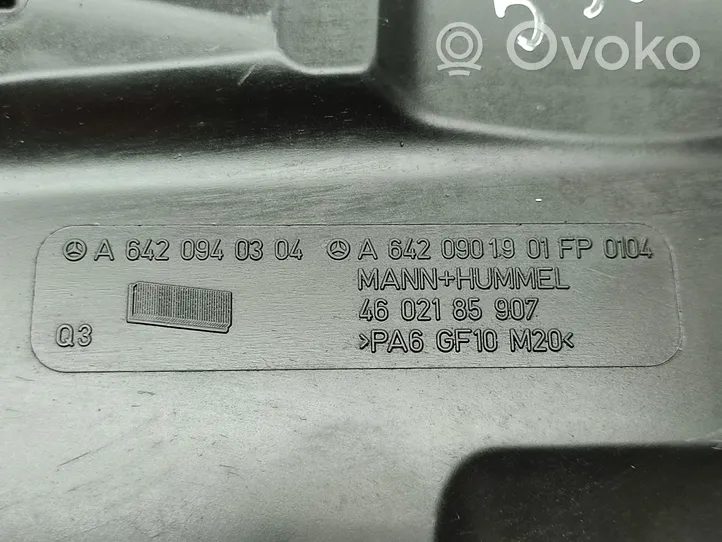 Mercedes-Benz GLK (X204) Scatola del filtro dell’aria A6420901901