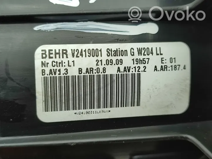 Mercedes-Benz GLK (X204) Pečiuko ventiliatorius/ putikas V2419001