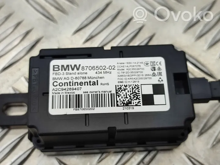 BMW 2 F45 Muut ohjainlaitteet/moduulit 8706502