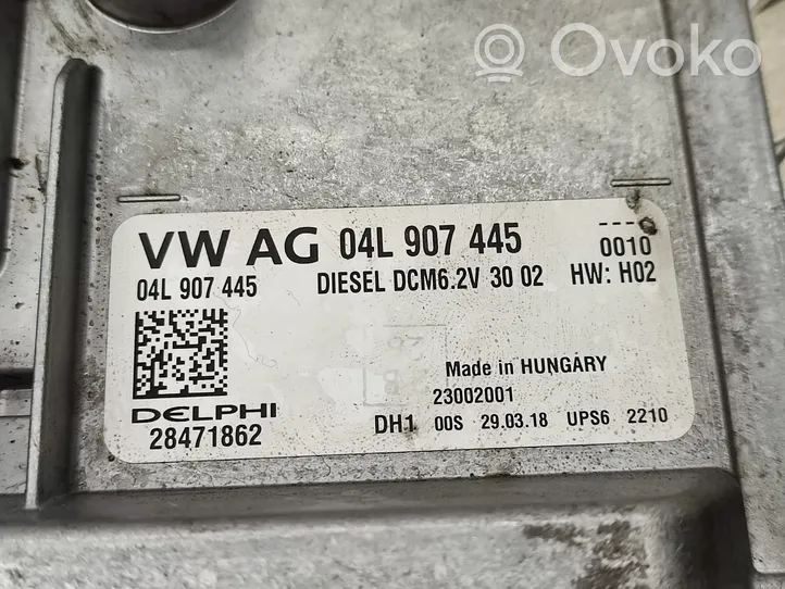 Volkswagen Transporter - Caravelle T6 Sterownik / Moduł ECU 04L907445