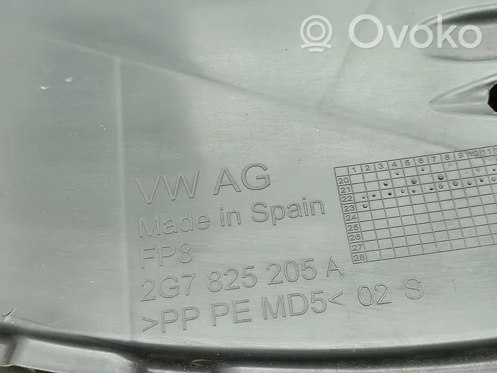 Volkswagen Taigo Piastra paramotore/sottoscocca paraurti anteriore 2G7825205A