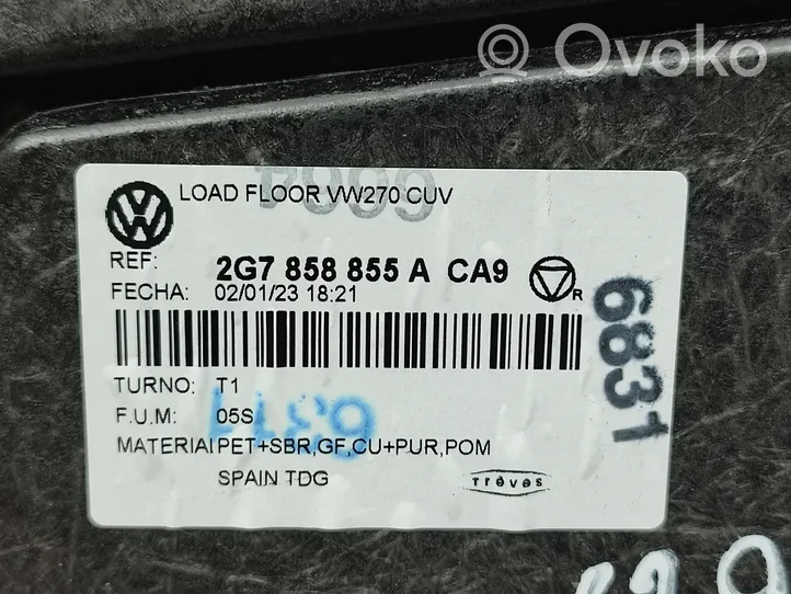 Volkswagen Taigo Tappetino di rivestimento del bagagliaio/baule 2G7858855A