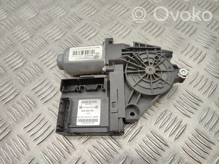 Volkswagen PASSAT B6 Moteur de lève-vitre de porte avant 1T0959701T