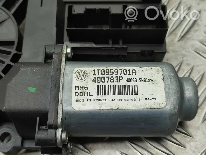 Volkswagen PASSAT B6 Moteur de lève-vitre de porte avant 1T0959701A