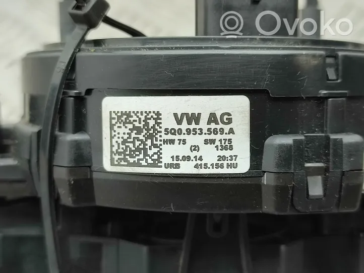 Volkswagen PASSAT B8 Interruptor/palanca de limpiador de luz de giro 3Q0953521R