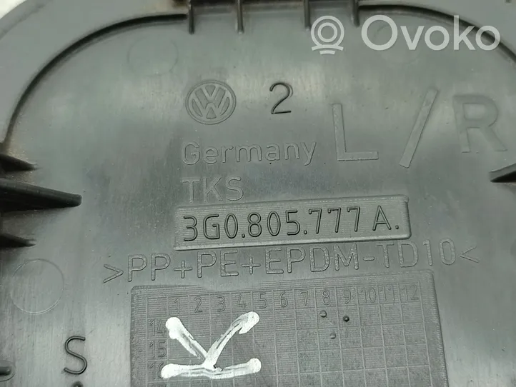 Volkswagen PASSAT B8 Etupyörän sisälokasuojat 3G0805777A