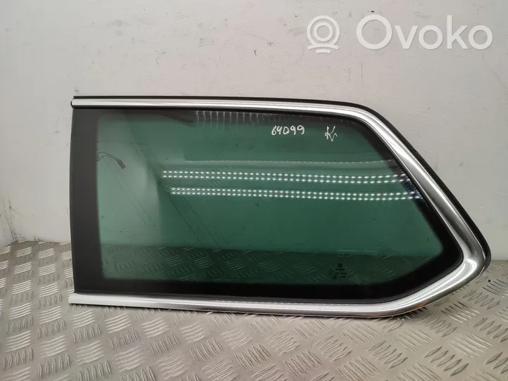 Volkswagen PASSAT B8 Rear side window/glass 3G9845297BF