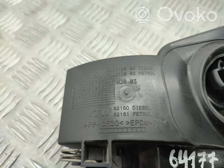 Opel Grandland X Bouchon, volet de trappe de réservoir à carburant YP00010980