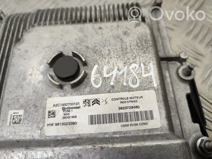 Opel Grandland X Engine control unit/module 9829728480