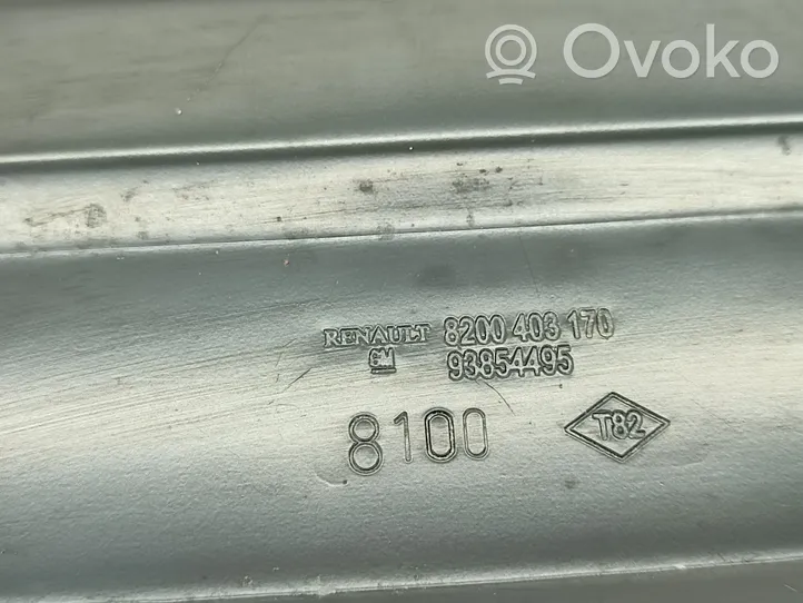 Opel Vivaro Dangtis akumuliatoriaus dėžės 8200403170