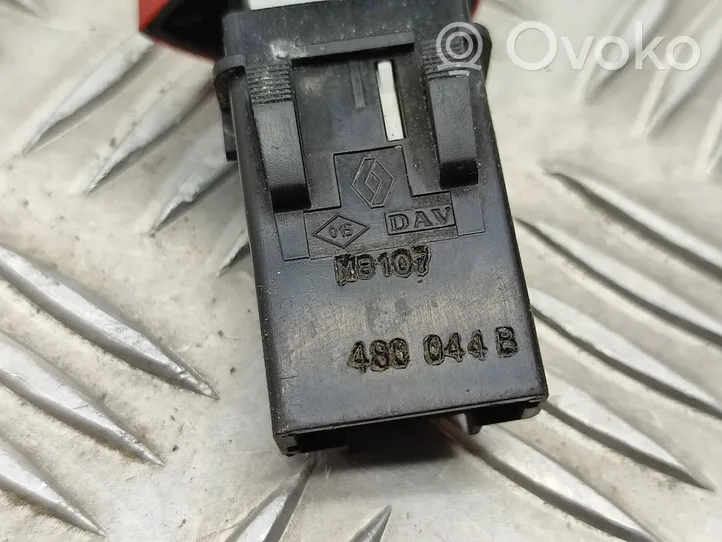 Opel Vivaro Hazard light switch 480944B