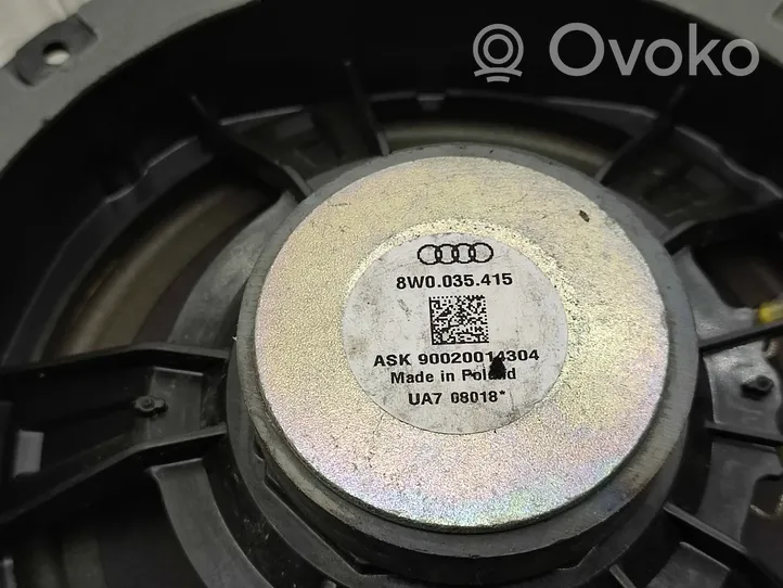 Audi A4 S4 B9 Громкоговоритель (громкоговорители) в передних дверях 8W0035415