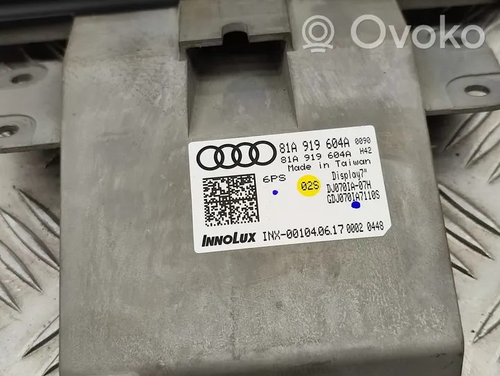 Audi Q2 - Panel / Radioodtwarzacz CD/DVD/GPS 81A919604A