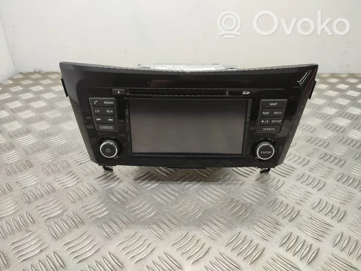 Nissan Qashqai Radija/ CD/DVD grotuvas/ navigacija 7513750255