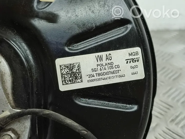 Volkswagen Golf Sportsvan Bremžu vakuuma pastiprinātājs 5Q1614105CG