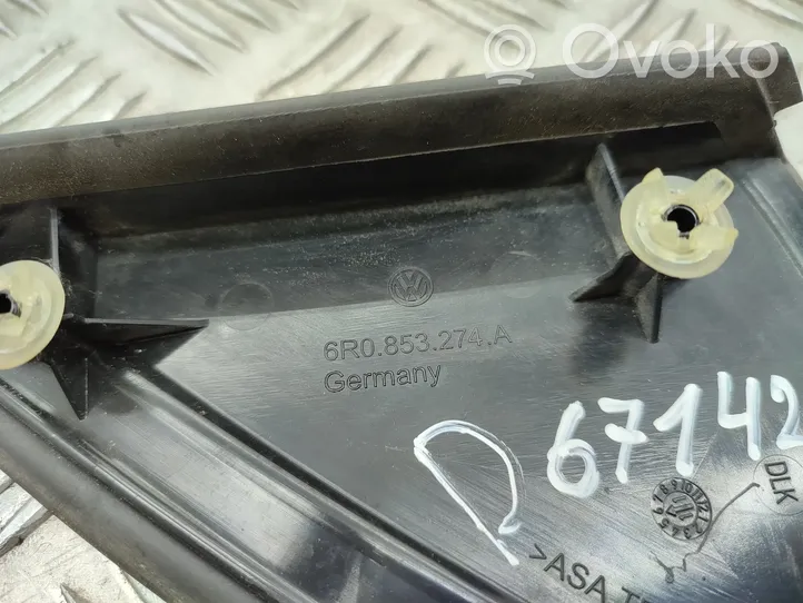 Volkswagen Polo V 6R Panel wykończeniowy błotnika 6R0853274A