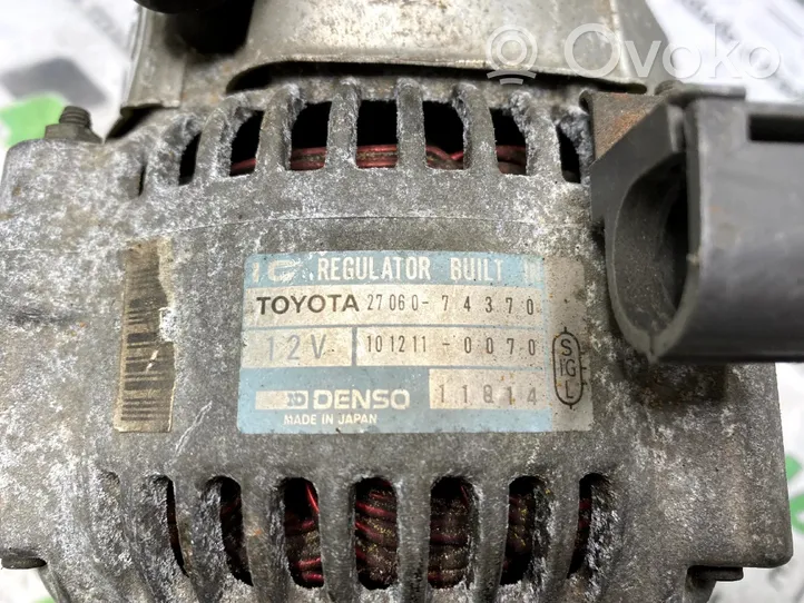 Toyota RAV 4 (XA10) Generaattori/laturi 