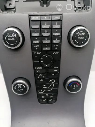 Volvo V50 Gaisa kondicioniera / klimata kontroles / salona apsildes vadības bloks (salonā) 1281495CS