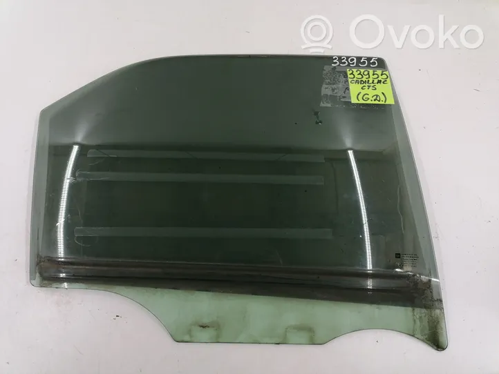 Cadillac CTS Rear door window glass E943R004585