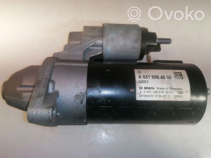 Mercedes-Benz GLE (W166 - C292) Motorino d’avviamento A6519064800