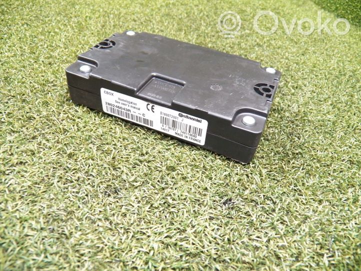 Opel Vivaro GPS navigation control unit/module 280246043R
