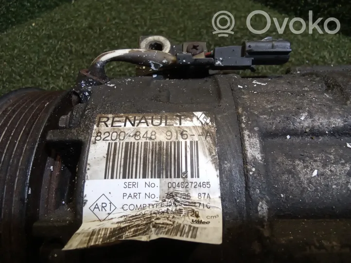 Renault Master III Ilmastointilaitteen kompressorin pumppu (A/C) 8200848916