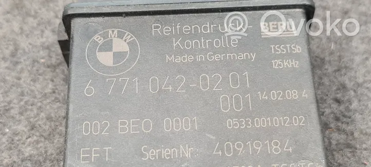 BMW 7 E65 E66 Centralina della pressione pneumatico 6771042