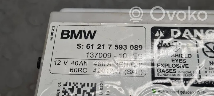 BMW 3 F30 F35 F31 Battery 7593089