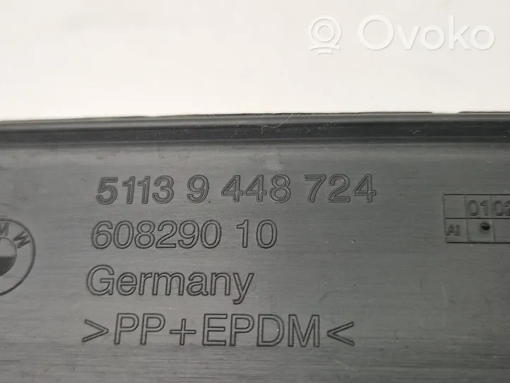 BMW X3 G01 Ramka przedniej tablicy rejestracyjnej 9448724
