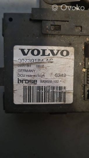 Volvo V50 Silniczek podnoszenia szyby drzwi tylnych 30739184AC