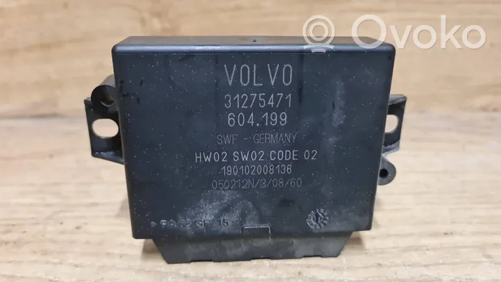 Volvo V50 Pysäköintitutkan (PCD) ohjainlaite/moduuli 31275471