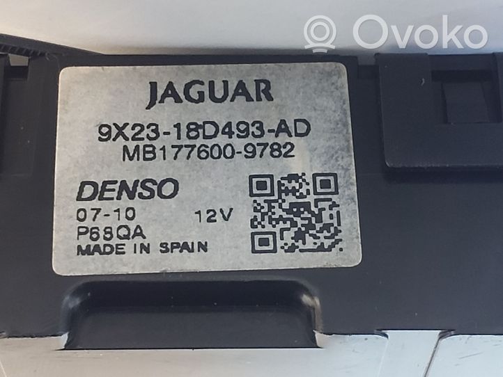 Jaguar XF X250 Air conditioning/heating control unit 9X2318D493AD