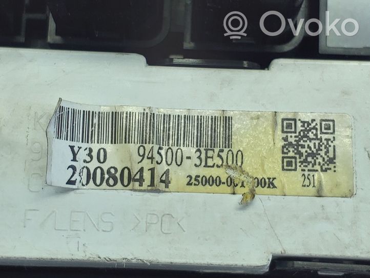 KIA Sorento Zestaw przełączników i przycisków 945003E500