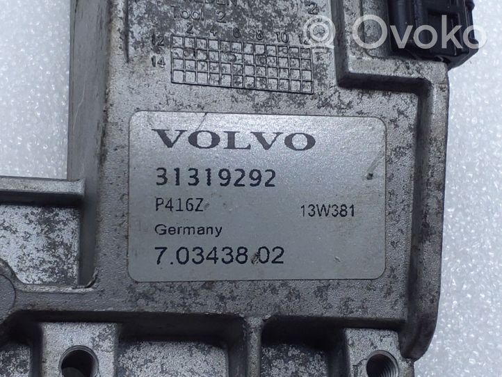 Volvo V60 Inne części komory silnika 31319292