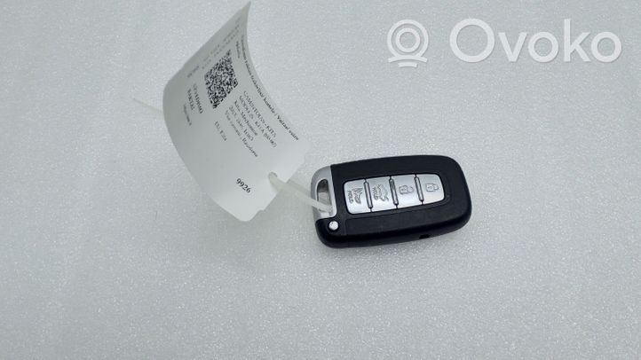 Hyundai Genesis Ignition key/card 