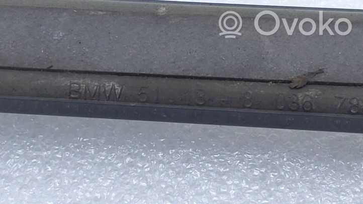 BMW X5 E70 Front door trim (molding) 8036788