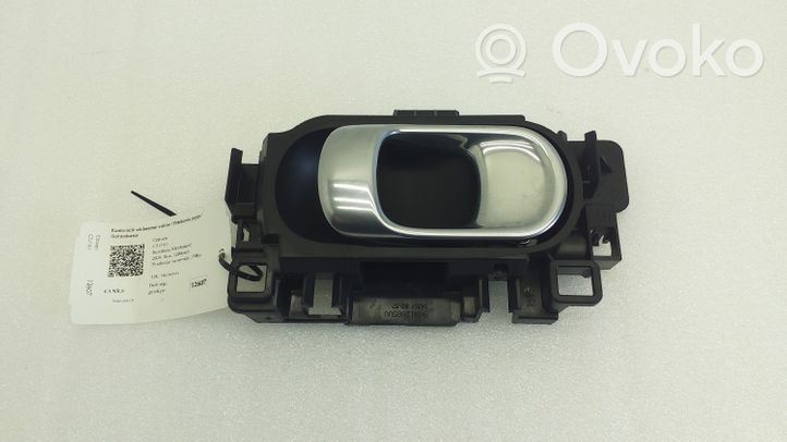 Citroen C3 Klamka wewnętrzna drzwi przednich 98012885VV