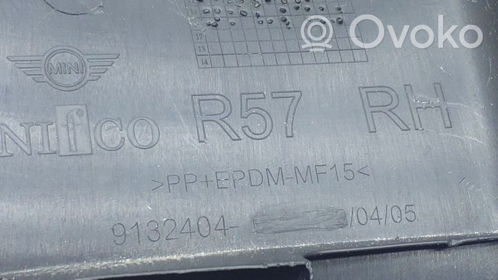 Mini One - Cooper R57 Staffa di montaggio copertura ripiano portaoggetti 9132404