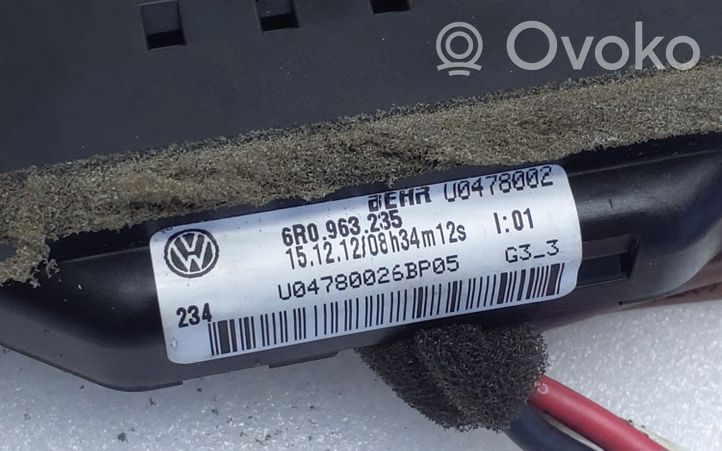 Volkswagen Polo V 6R Scambiatore elettrico riscaldamento abitacolo 6R0963235