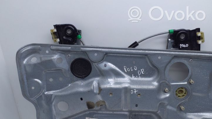 Volkswagen Polo IV 9N3 Mechanizm podnoszenia szyby przedniej bez silnika 6Q4837755