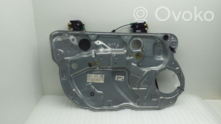 Volkswagen Polo IV 9N3 Mechanizm podnoszenia szyby przedniej bez silnika 6Q4837755