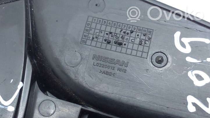 Nissan Qashqai Sėdynės reguliavimo rankenėlė L0320012