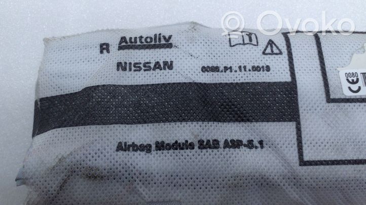 Nissan Qashqai Airbag sedile 0000P1110013
