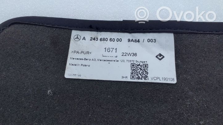 Mercedes-Benz GLB x247 Tappeto per interni A2436806000