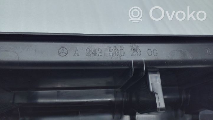 Mercedes-Benz EQB Protector del borde del maletero/compartimento de carga A2436902900