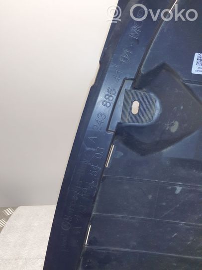 A2438854104 Mercedes-Benz EQB Front bumper skid plate/under tray 