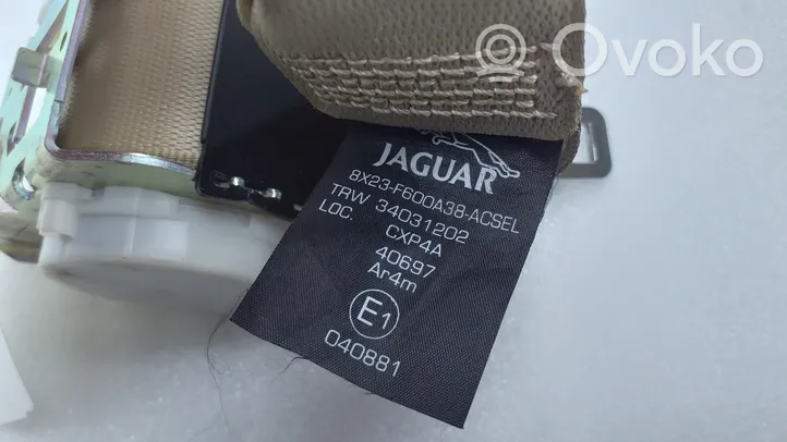 Jaguar XF X250 Ceinture de sécurité arrière 8X23F600A38AC